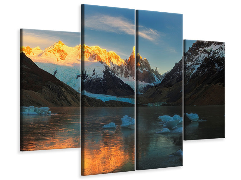 4-piece-canvas-print-morning-light-at-cerro-torre