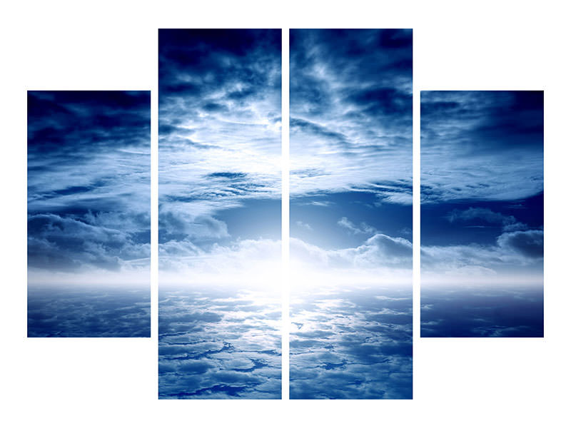 4-piece-canvas-print-mystic-sky