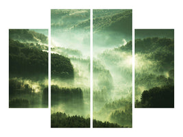 4-piece-canvas-print-over-the-woods