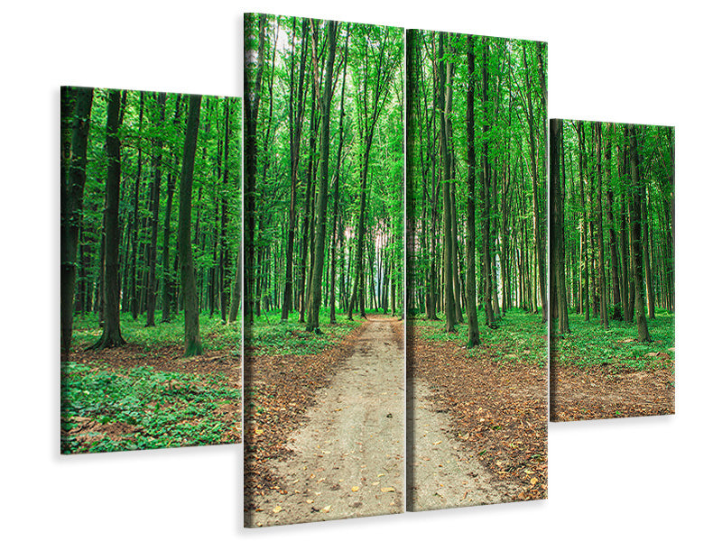 4-piece-canvas-print-pine-forests