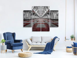 4-piece-canvas-print-prague-metro