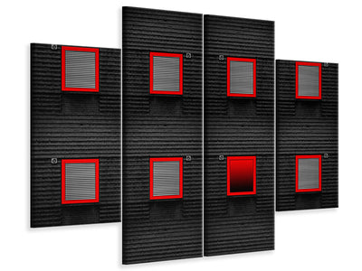 4-piece-canvas-print-red-frames