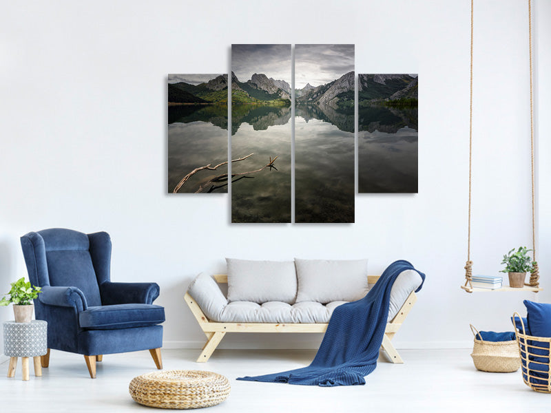 4-piece-canvas-print-reflection-v