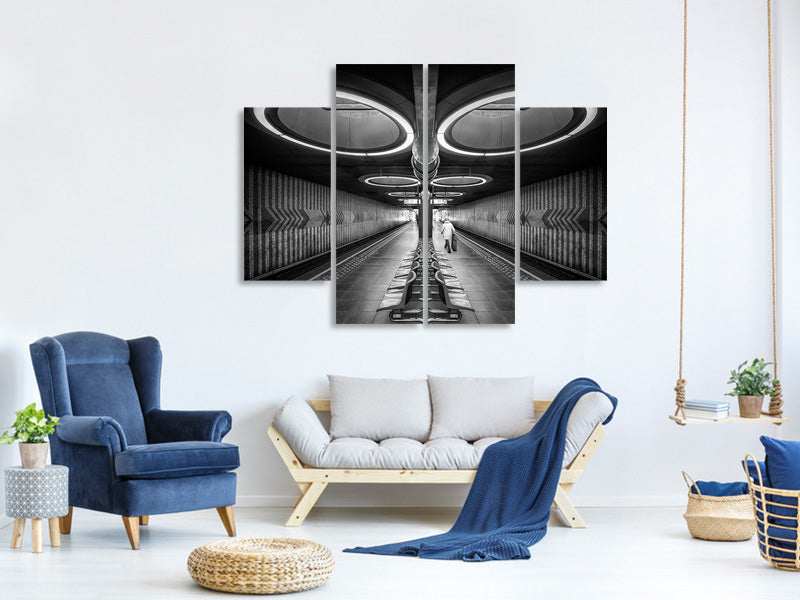 4-piece-canvas-print-retro-metro