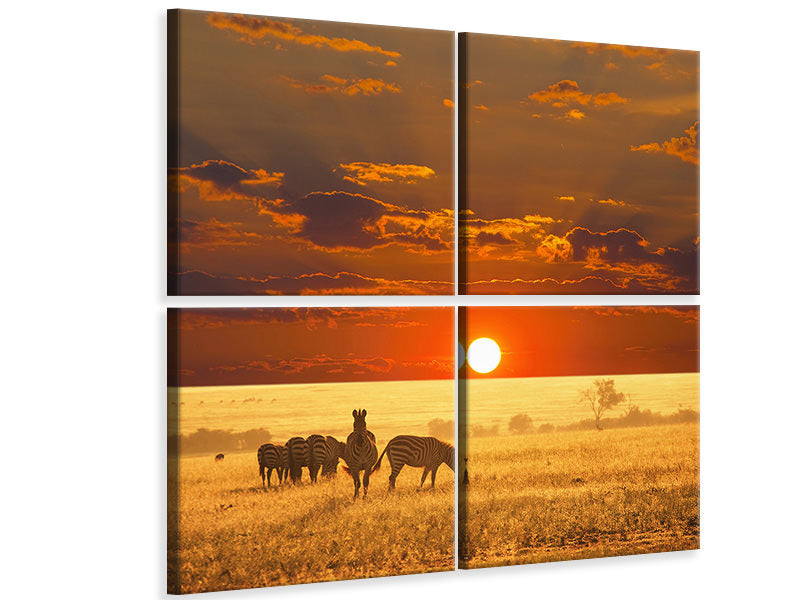 4-piece-canvas-print-seregenti-national-park