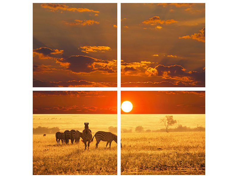 4-piece-canvas-print-seregenti-national-park