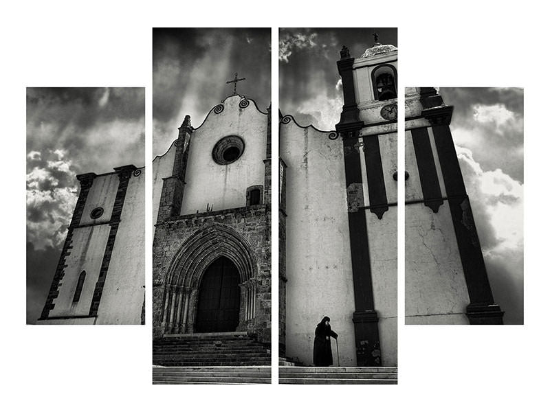 4-piece-canvas-print-silves-cathedral