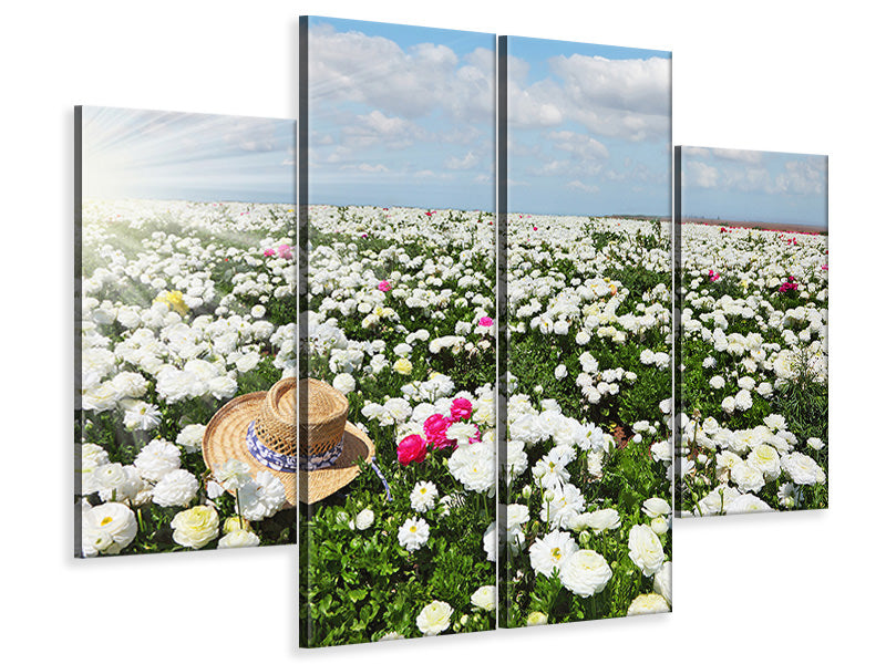 4-piece-canvas-print-spring-flower-meadow