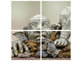 4-piece-canvas-print-stone-art-xl