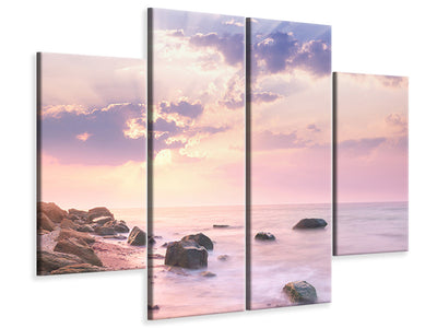 4-piece-canvas-print-sunrise-at-sea