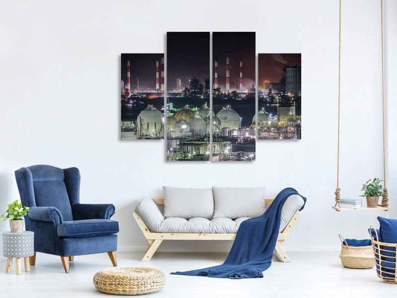 4-piece-canvas-print-technoscape