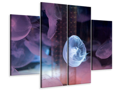 4-piece-canvas-print-the-beauty-of-jellyfish