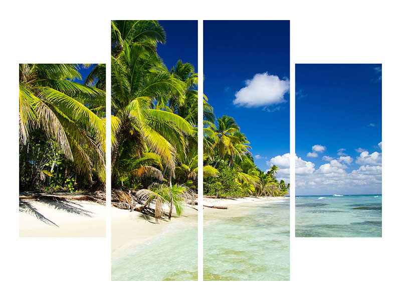 4-piece-canvas-print-the-deserted-island