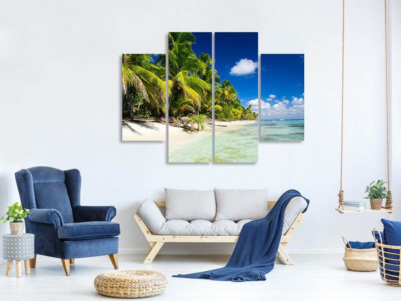 4-piece-canvas-print-the-deserted-island