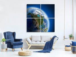 4-piece-canvas-print-the-earth