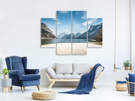 4-piece-canvas-print-the-idyllic-mountain-lake