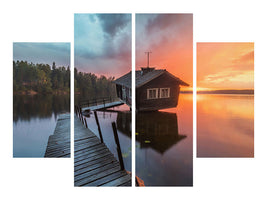 4-piece-canvas-print-the-inclined-sauna