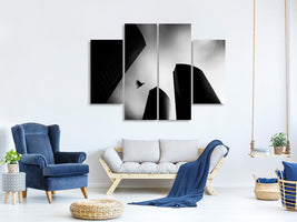 4-piece-canvas-print-the-lost-bird-homage-for-andra-kertasz
