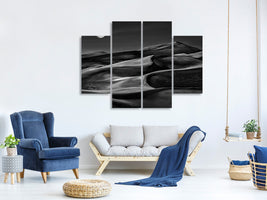 4-piece-canvas-print-the-night-walked-down-the-sky