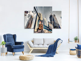 4-piece-canvas-print-times-square