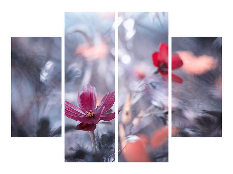 4-piece-canvas-print-une-autre-fleur-une-autre-histoire