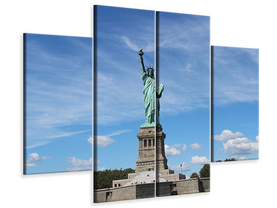 4-piece-canvas-print-view-of-the-statue-of-liberty