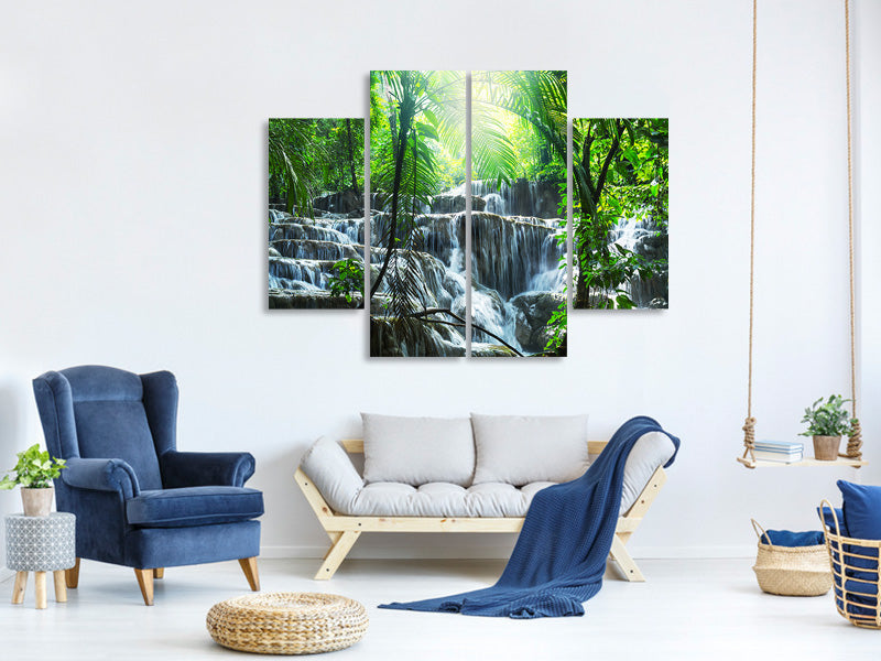 4-piece-canvas-print-waterfall-agua-azul
