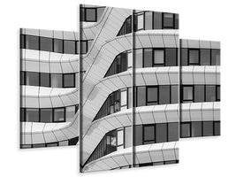 4-piece-canvas-print-wavy-facade