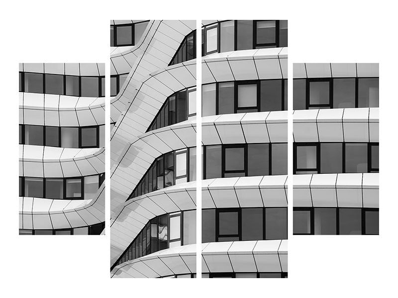 4-piece-canvas-print-wavy-facade