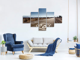 5-piece-canvas-print-66-route