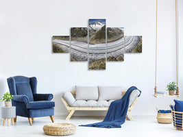 5-piece-canvas-print-aletschgletscher