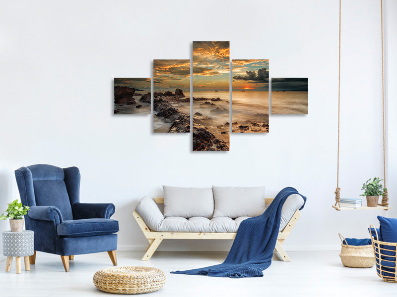 5-piece-canvas-print-angry-beach