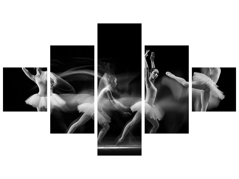 5-piece-canvas-print-balerina-art-wave