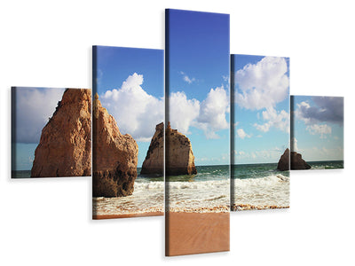 5-piece-canvas-print-beach-thoughts