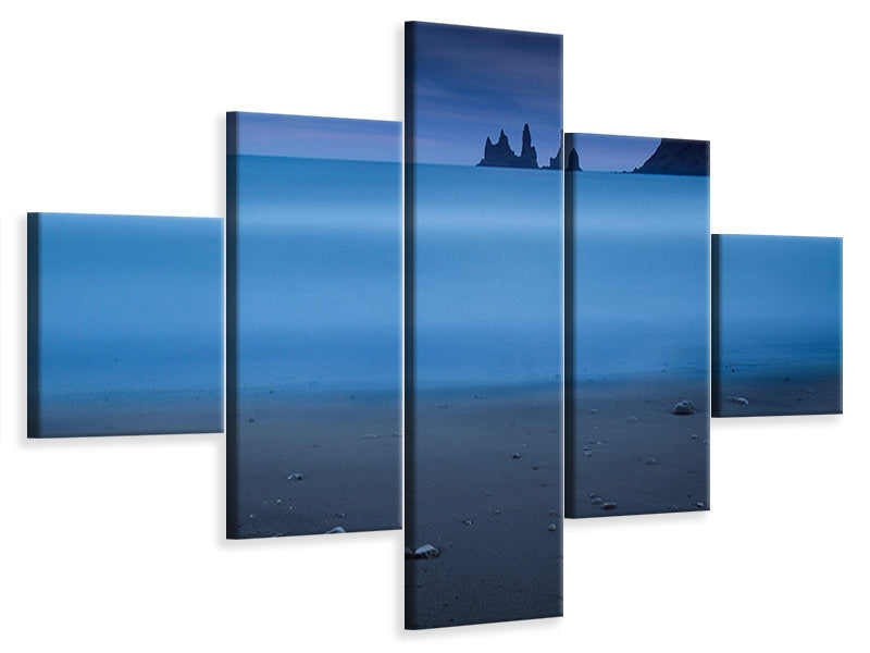 5-piece-canvas-print-blue-night-ii