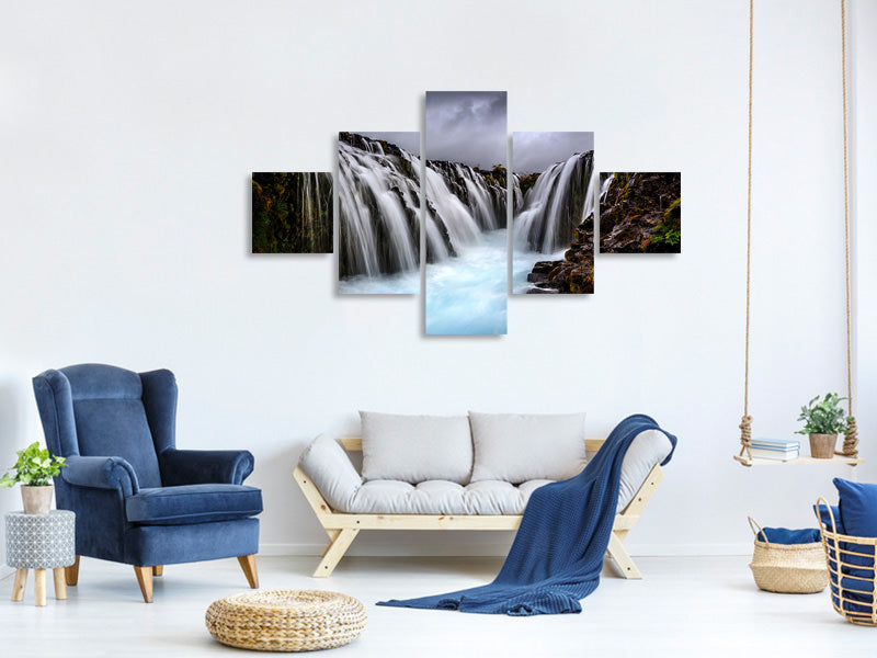 5-piece-canvas-print-bruarfoss