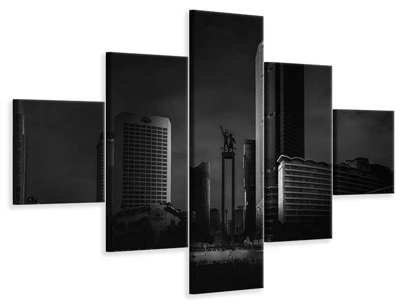 5-piece-canvas-print-bundaran-hi