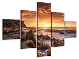 5-piece-canvas-print-cape-solander