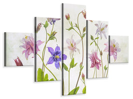 5-piece-canvas-print-columbine