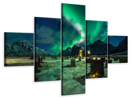 5-piece-canvas-print-dacing-all-night-long-ii