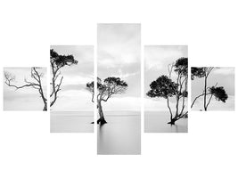 5-piece-canvas-print-drowning-not-waving