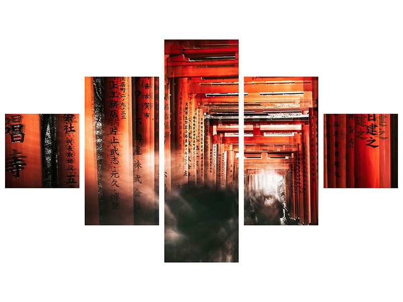 5-piece-canvas-print-fushimi-inari-shrine