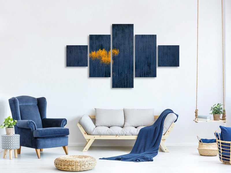 5-piece-canvas-print-heart-of-aspens