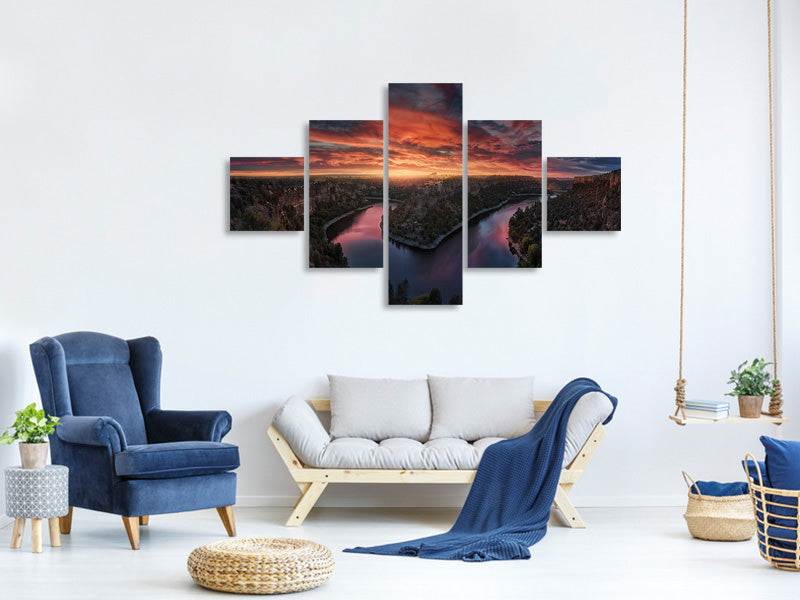 5-piece-canvas-print-hoces-de-duraton