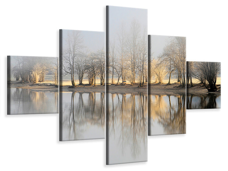 5-piece-canvas-print-january-morning