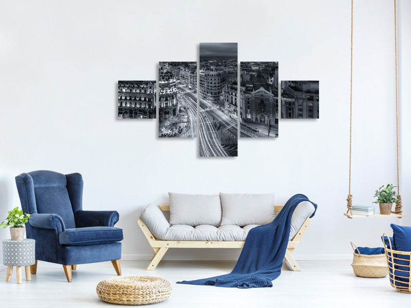 5-piece-canvas-print-madrid-city-lights