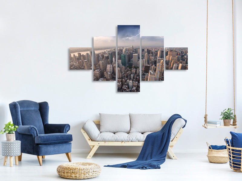 5-piece-canvas-print-manhattan