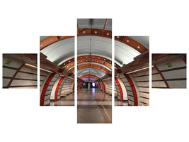 5-piece-canvas-print-metro-station