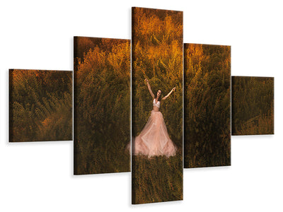 5-piece-canvas-print-natalia-in-the-field