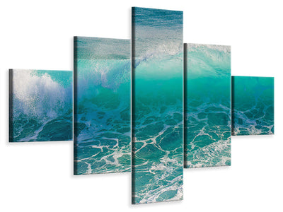 5-piece-canvas-print-nice-surf
